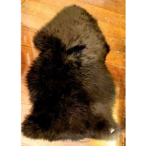 Australian Sheepskin - Black, 105cm