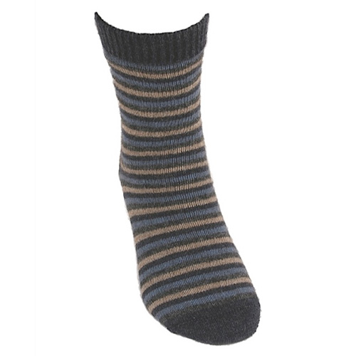 Lothlorian Possum and Merino Multi Striped Sock