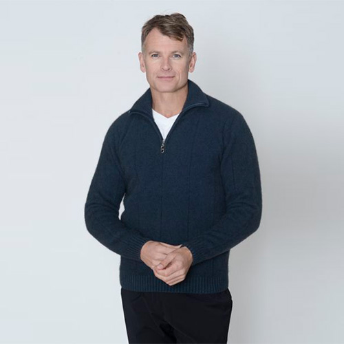 A Noble Wilde Javelin Zip Neck